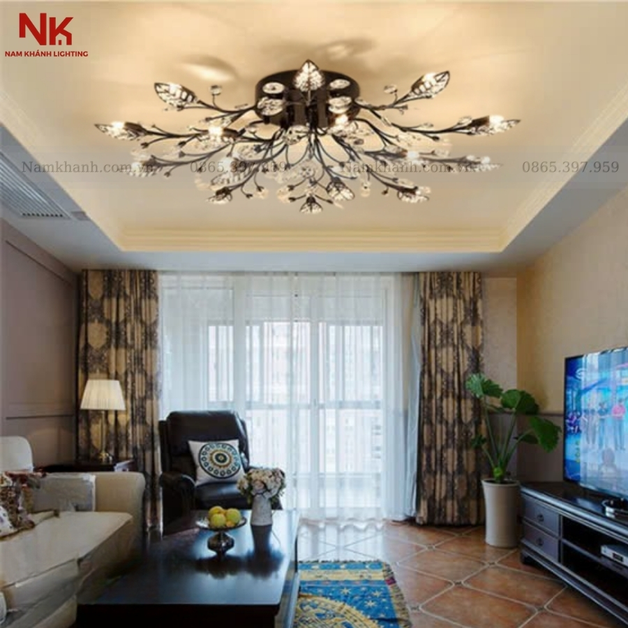 Đèn Ốp Trần Khổng Tước