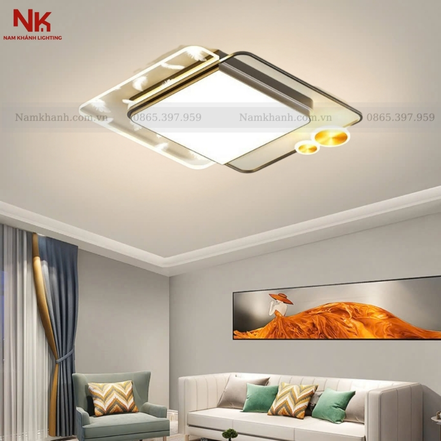 ĐÈN ỐP TRẦN Hiện Đại 822