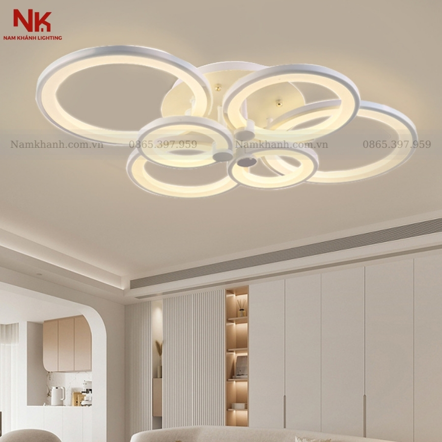 Đèn Ốp Trần Cánh Tròn