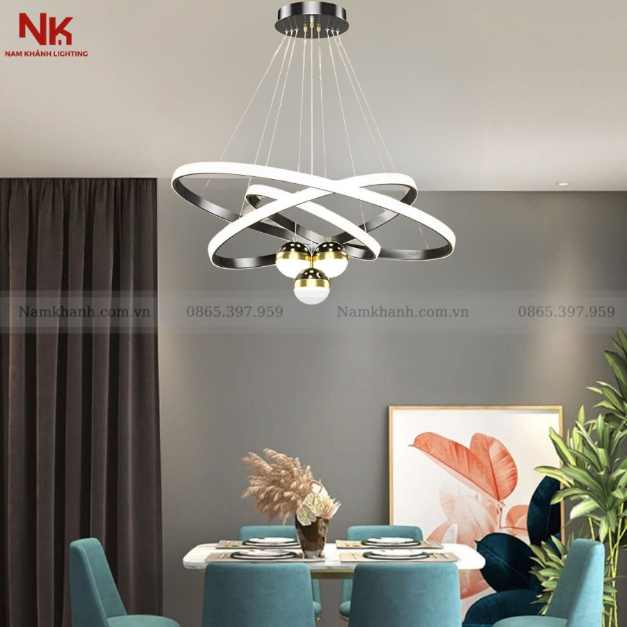 Đèn Thả 3 Vòng LED 816