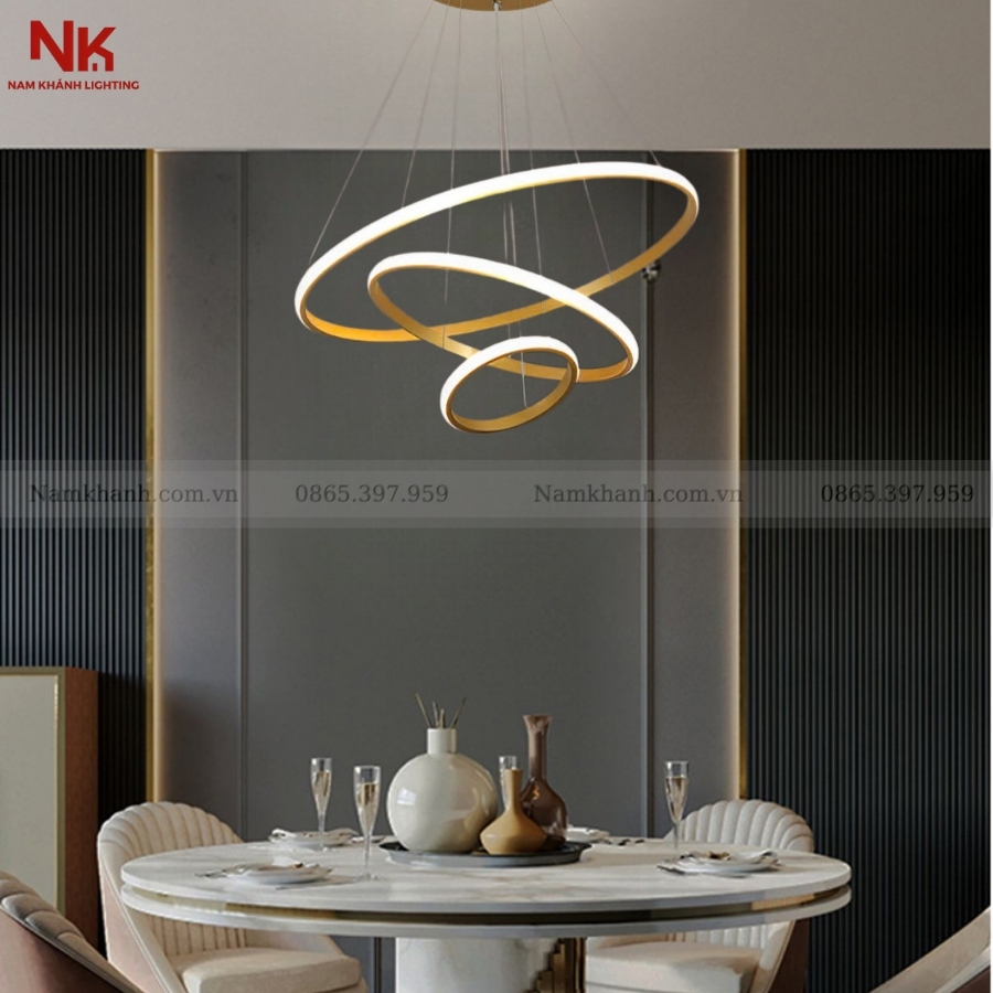 Đèn Thả 3 Vòng LED 905