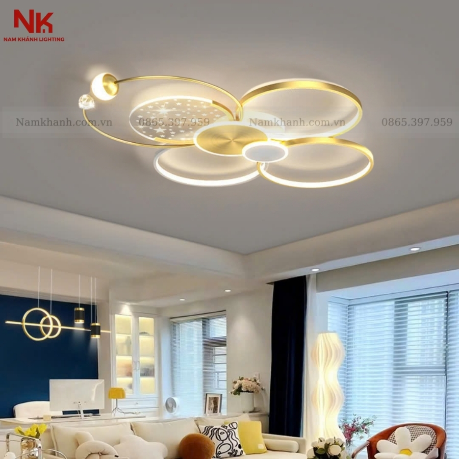 Đèn Ốp Trần Thiên Hà 889