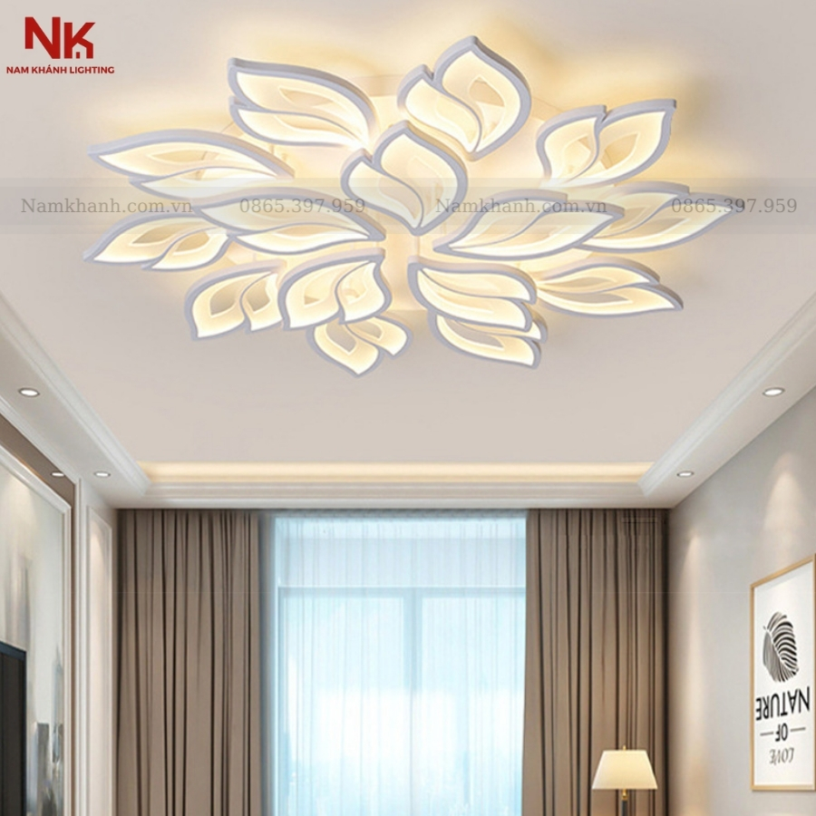Đèn Ốp Trần Cánh Hồ Ly