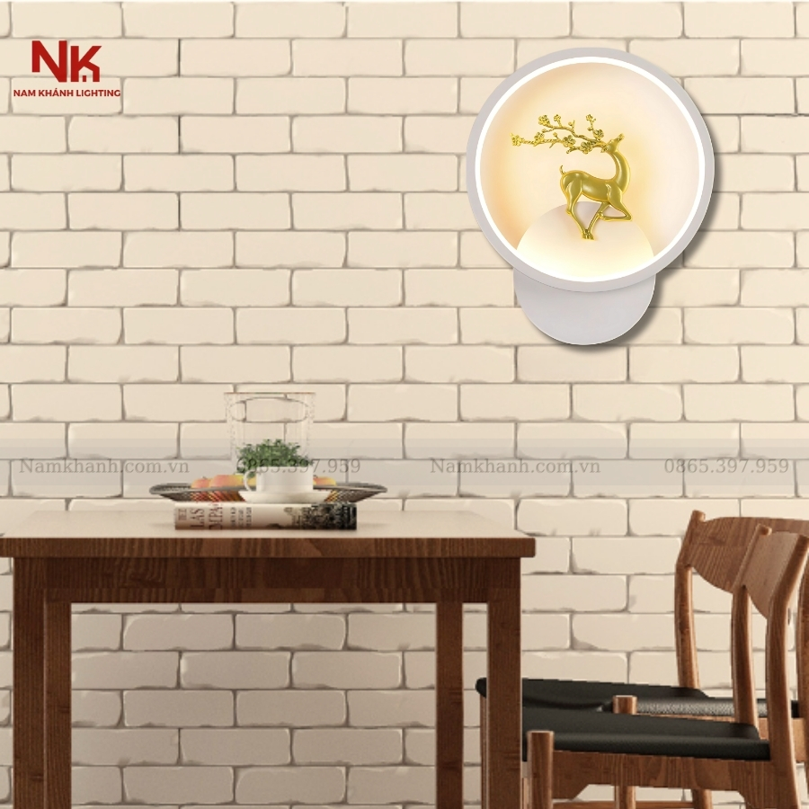 Đèn Tường Hươu 625