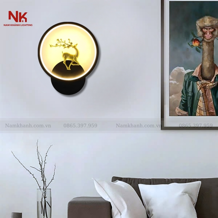 Đèn Tường Hươu 625
