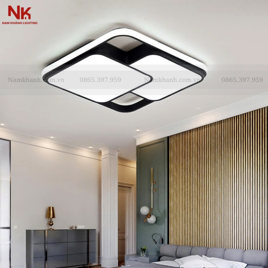 Đèn Ốp Trần Đen Trắng 576
