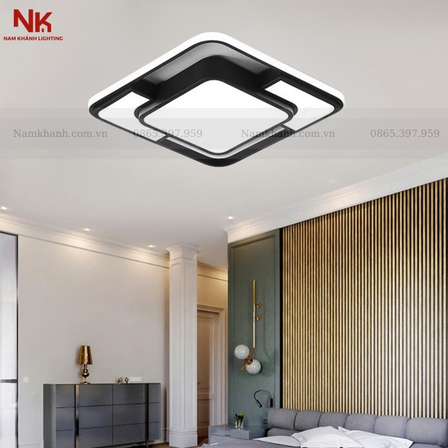 Đèn Ốp Trần Đen Trắng 575