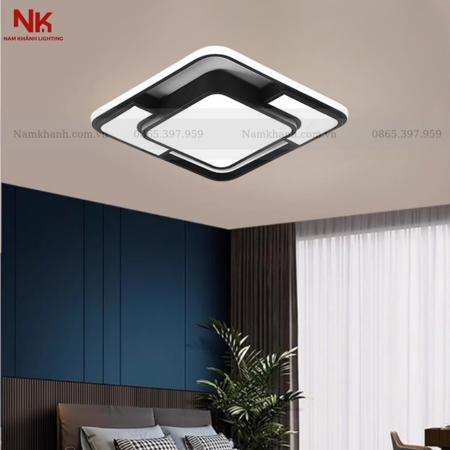 Đèn Ốp Trần Đen Trắng 575
