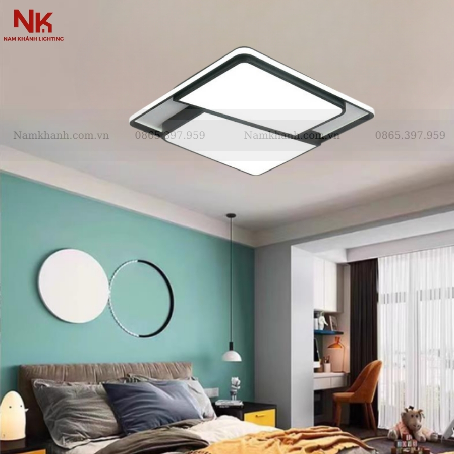 Đèn Ốp Trần Đen Trắng 577
