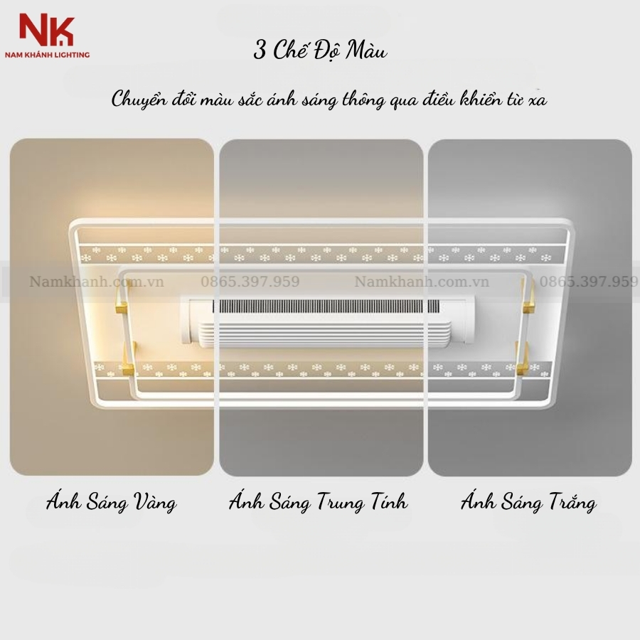 Quạt Ốp Trần Không Cánh 470